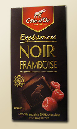 Cote d'Or Experiences Noir Framboise