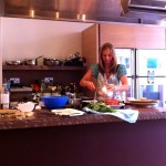 Jo Pratt, preparing
