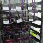 Chocolates ready to go into the shop