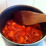 Making Strawberry Puree