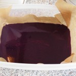 Bluberry & White Chocolate Ganache Cooling
