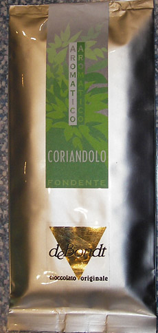 De Bondt ‘Aromatico’ Coriander Chocolate