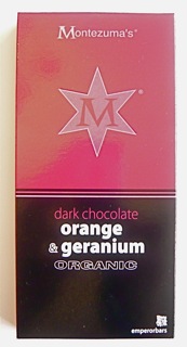 Montezuma’s Orange & Geranium Dark Chocolate