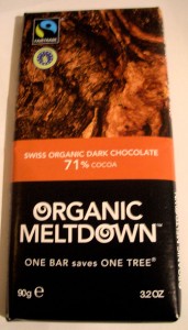 Organic Meltdown Dark Chocolate
