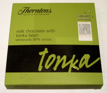 Thorntons Milk Chocolate with Tonka Bean