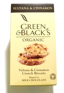Green & Black's Sultana & Cinnamon Crunch Biscuits