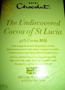 Hotel Chocolat Undiscovered St. Lucia 42% Milk Chocolate