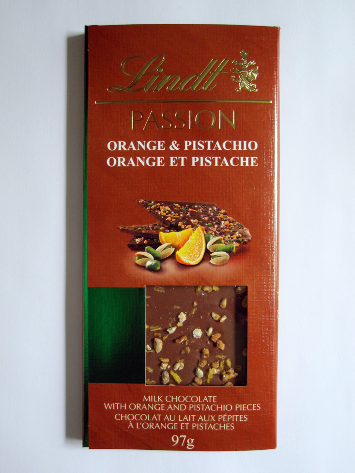 Lindt Passion Orange & Pistachio