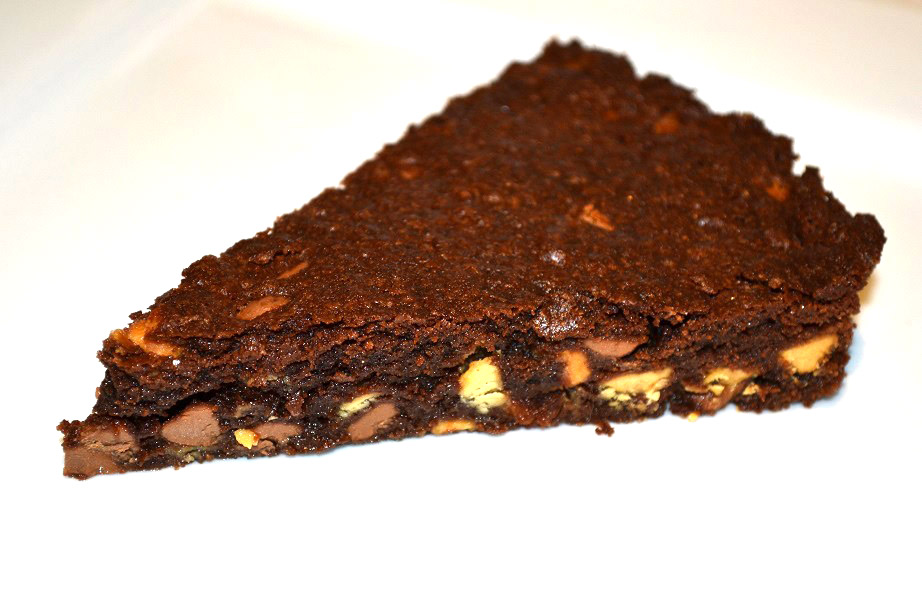 Tripple Chocolate Brownie Tart